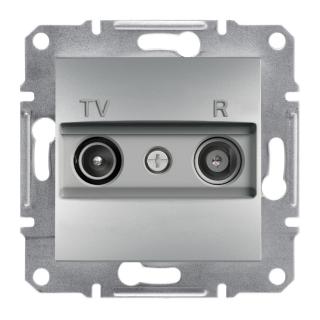 EPH3300361 TV/R prolazna utičnica (8dB), bez rama, aluminijum