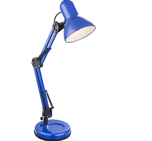 24883 Stona tehnička lampa plava 1x40W E27 metal