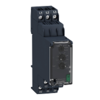 RM22TA33 Relej kontrole asimetrije faza - trofazni - 380…480 VAC, 2 C/O