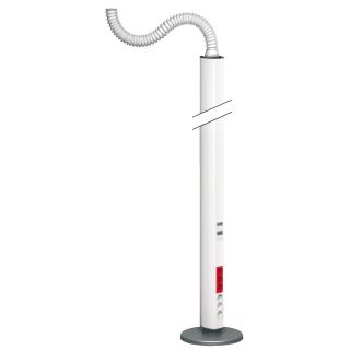 ISM20119P OptiLine 45 - pole - free-standing - two-sided - polar white - 2900 mm