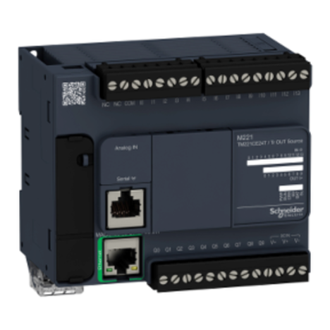 TM221CE24T Kontroler M221 24 IO tranzistorski PNP Ethernet