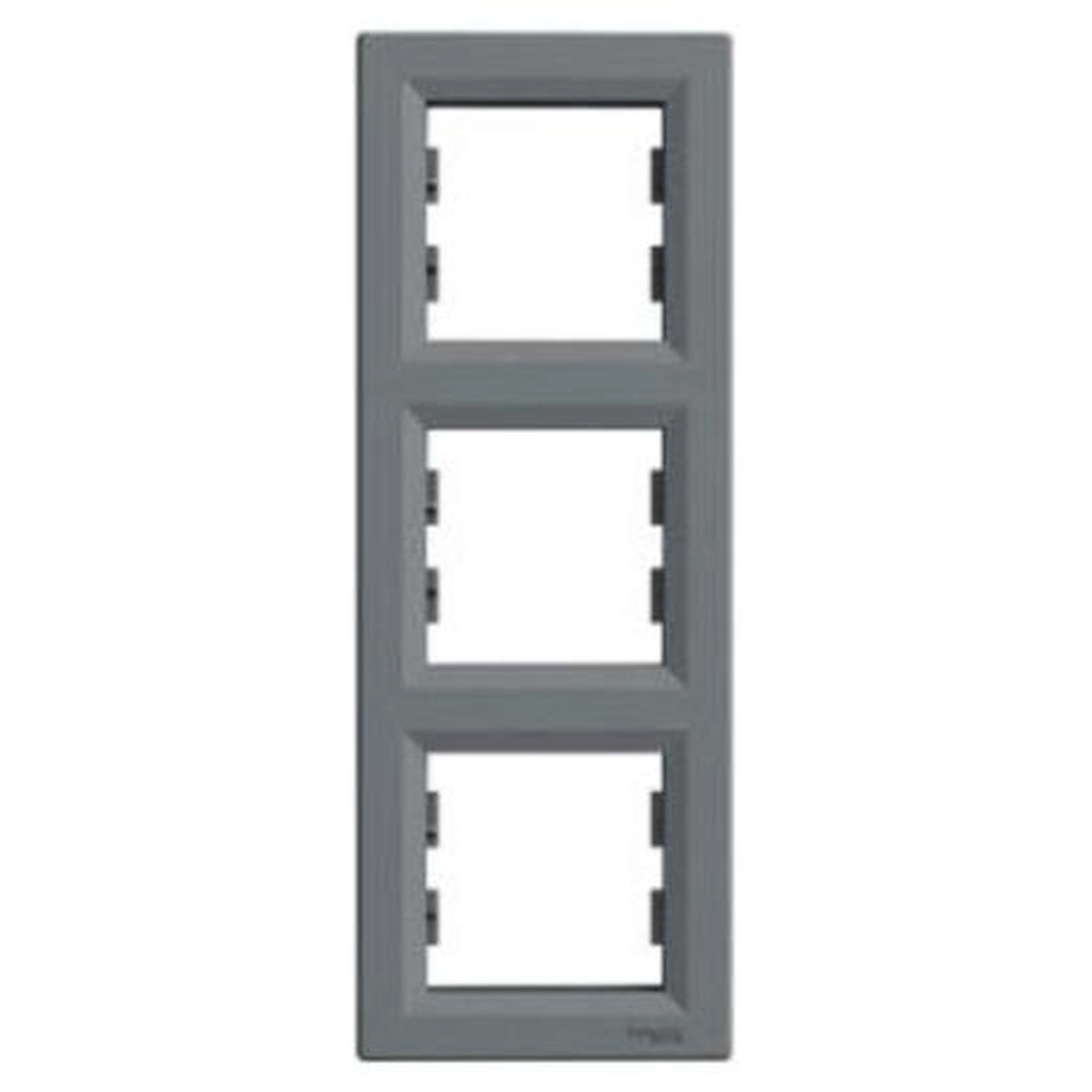  EPH5810362 EPH5810362 Asfora - vertikalni ram za 3 elementa - čelik Tip proizvoda ili komponente	
Dekorativni ram
Nijansa boje	
Boja čelika
Tip pakovanja	
Pakovanje u kesicama
Dopunske informacije
Broj grupa	
3 gangs vertical
Materijal	
ABS (acrylonitrile butadiene-styrene): cover frame
Završna obrada	
Sjajno