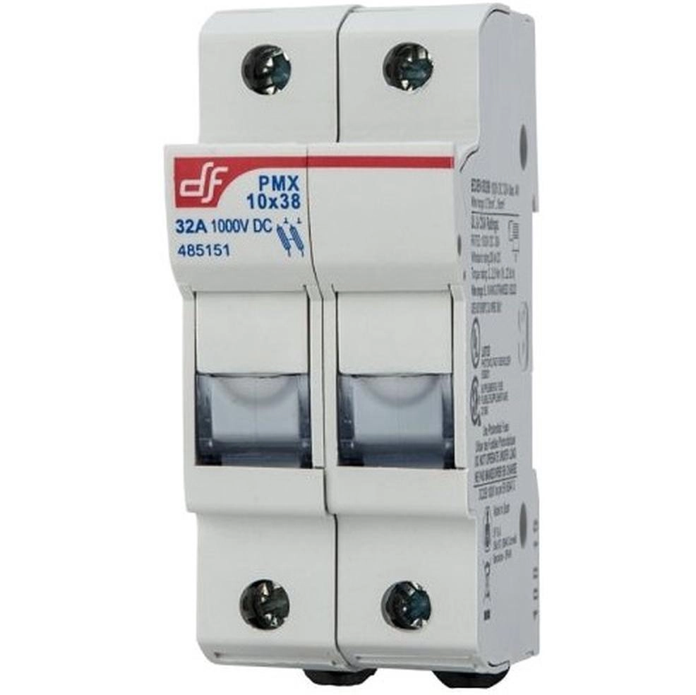 M485151 M485151 Nosač osigurač PMX 2P za 10x38, 1000V DC, 32A valjkasti pat