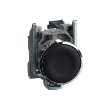  XB4BA21 XB4BA21 Crni kompletni udubljeni taster Ø22 sa povratkom 1NO - neobeleženo Ovaj Harmony XB4 modularni crni taster poseduje povratni/impulsni mehanizam opruge. Sadrži metalni okvir. Ovaj taster pruža ergonomski interfejs za upravljanje Vašim mašinama. Lako se ugrađuje u standardne otvore na panelima prečnika 22 mm i povezuje sa upravljačkim krugovima klasičnim vijčanim priključcima. Njegova šema ožičenja se dobro raspoznaje zahvaljujući jasnim bojama i oznakama, smanjujući greške tokom početnog ožičenja i kasnijih operacija održavanja. Otporan je na udarce, na prašinu, vodu i vibracije zahvaljujući svojim IP66 / IP67 / IP69 / IP69K zaštitama, što ga čini idealnim za rad u teškim uslovima.          