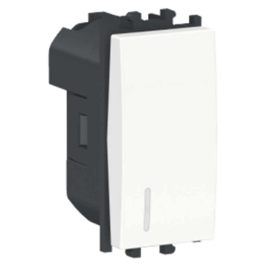  LMR1401001 LMR1401001 Easy Styl, prekidač, 1P, 1 modul, beli Tip proizvoda ili
komponente
Prekidač
Prezentacija uređaja Mehanizam
Funkcija prekidača Jednopolni izborni
Broj modula 1 module
Broj prekidača
1
Izvršni organ Preklopni prekidač
Primena uređaja Upravljanje
Kompatibilnost grupe
proizvoda
Easy Styl
Način pričvršćivanja Klikom
Nijansa boje Bela (RAL 1015)
Završna obrada Sjajno
Tip pakovanja Pakovanje u kesicama
Nazivna struja 16 AX pri 250 V AC 50/60 Hz
Kapacitet priključaka <= 2 x 2.5 mm² za jednožični ili fleksibilni kabl(ovi)
Dužina ogoljenog dela
žice
10…12,5 mm
Materijal ABS + PC
Visina 51 mm
Širina 22 mm
Dubina 35 mm