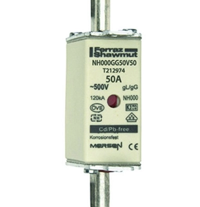  K8558 K8558 NH000 50 A nožasti topljivi osigurač za postolje NH000 do 100A Opis 