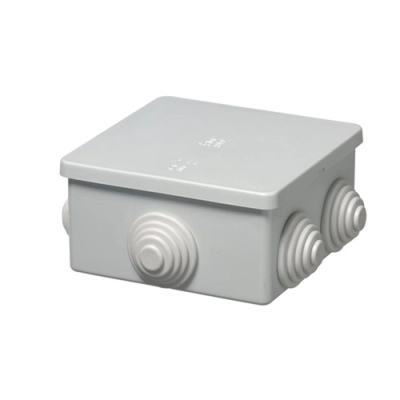  EC400C3 EC400C3 RAZVODNA KUTIJA ABS 80x80x40mm IP44 - 6 UVODNIKA  