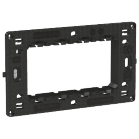  LMR7064003 LMR7064003 Easy Styl, montažni ram, 4 modula Tip proizvoda ili
komponente
Montažni ram
Prezentacija uređaja Montažni ram
Broj modula 4 modula
Broj dvostrukih modula Jednostruki
Način pričvršćivanja Zavrtnjima
Dopunske informacije
Zaštitna oprema Isporučuje se bez kukica
Dubina 18 mm
Širina 130 mm
Visina 72 mm