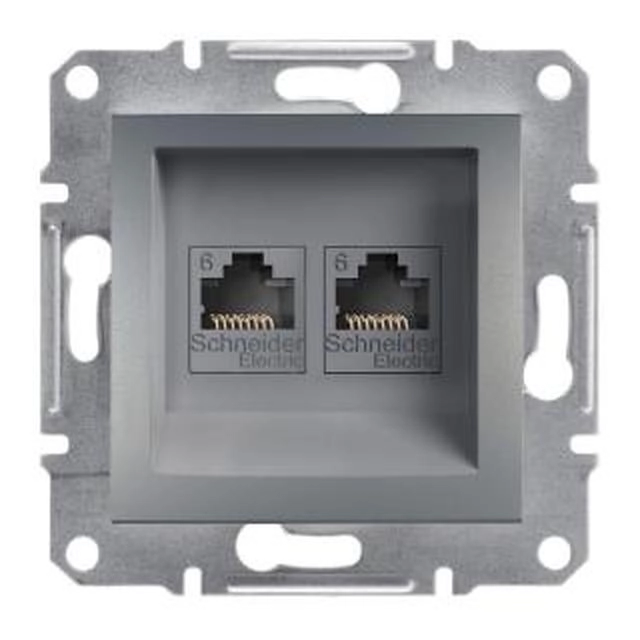  EPH4800162 EPH4800162 Asfora - dupla komunikaciona utičnica kat. 6 UTP, bez rama, čelik Tip proizvoda ili komponente	
Komunikacione utičnice
Primena uređaja	
Komunikacija
Prezentacija uređaja	
Mehanizam sa montažnim ramom
Tip oklopa kabla	
UTP
Tip komunikacione utičnice	
RJ45
Nijansa boje	
Boja čelika
Tip pakovanja	
Pakovanje u kesicama
Dopunske informacije
Montaža uređaja	
Ugradno
Broj utičnica	
2
Komunikaciona kategorija mreže	
6