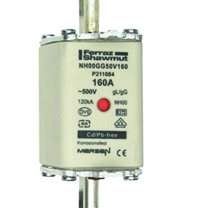  K1666 K1666 NH00C 160 A nožasti topljivi osigurač za postolje NH00 do 160A Opis 