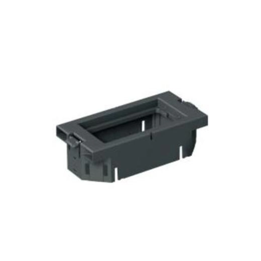  ISM50809N ISM50809N Optiline 45 - mounting frame for 1-2 Altira outlets Grupa proizvoda	
OptiLine
Kablovski instalacioni sistem	
Podne kutije
product type	
Ram za montažu
Tip poda	
Pod sa šupljinama
Dupli pod
Betonski pod
Oblik podne kutije	
Pravougaona
Kvadratna
colour	
Grey
quantity package 1 / unit	
6 delova
Dopunske informacije
suitable for	
Za 1-2 Altira utičnice
Način pričvršćivanja	
Zatvaranje sa klikom
Broj modula	
2 modula
product material	
PC/ABS
Dužina	
139 mm
Visina	
38 mm
Širina	
64 mm