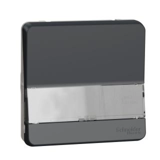  MUR34029 MUR34029 Mureva Styl - taster sa nosačem oznake nadgradni i ugradni - sivi Montaža uređaja	
Ugradno
Nadgradno
Funkcija prekidača	
Taster
Izvršni organ	
Taster
Nazivna struja	
10 A
[ue] nazivni napon	
250 V AC
Uslovi upotrebe	
U zatvorenom/na otvorenom
Materijal	
Mesing
SEBS
ABS (akrilonitril-butadien-stiren)
Način pričvršćivanja	
Sa zavrtnjima bez matice
Kapacitet priključaka	
1.5...2.5 mm² for rigid cable(s)
1.5...2.5 mm² for stranded cable(s)
1.5...2.5 mm² for flexible cable(s)
Dužina ogoljenog dela žice	
13 mm
Chemical and detergent products resistance	
Resistant to alcohol (70 %)
Resistant to alcohol (96 %)
Resistant to A-Lactic Acid
Resistant to diluted quaternary ammonium
Resistant to diluted bleach
Resistant to diluted ammonia
Resistant to soapy water
Resistant to crystal cleaner
Resistant to hydrogen peroxide 10 volumes
Resistant to hexane
Visina	
71 mm
Širina	
71 mm
Dubina	
40 mm 