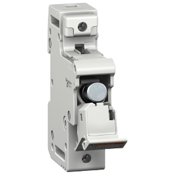  MGN15710 MGN15710 Rastavljač sa osiguračima SBI - 2P - 50 A - za osigurače 14 x 51 mm Osnovne informacije
Grupa proizvoda	
Acti 9
Ime proizvoda	
Acti 9 SBI
Tip proizvoda ili komponente	
Rastavljač sa osiguračima
Kratko ime uređaja	
SBI
Broj polova	
2P
Dopunske informacije
[in] nazivna struja	
10 A
16 A
20 A
25 A
32 A
12 A
40 A
50 A
Kriva osigurača	
AM
GG
Veličina osigurača	
14 x 51 mm
[ue] nazivni napon	
690 V AC
Nosači za montažu	
35 mm simetrična DIN šina
9 mm redovi	
6
Povezivanje - priključci	
Screw clamp terminals1 cable(s) 2.5…25 mm² rigid
Screw clamp terminals1 cable(s) 2.5…25 mm² flexible
Moment pritezanja	
3.5 N.m