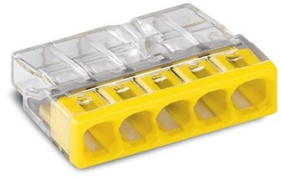  2273-205 Wago klema 2273-205 za pet punih provodnika 0,5-2,5mm2