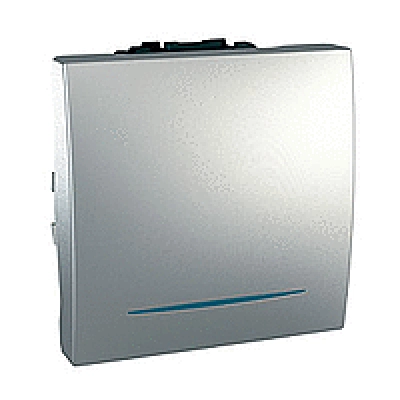 MGU3.261.30I MGU3.261.30I jednopolni prekidač 16A sa indikatorom Unica Top/Class, rocker lightable switch, 1-way, 16AX 250 VAC, 2m, alu.. ime dekorativnog elementa: Unica Top - Unica Class - primena uređaja: upravljanje - prezentacija uređaja: mehanizam.