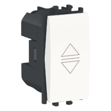  LMR0711001 LMR0711001 Easy Styl, prekidač, za roletne, 1 modul, beli Tip proizvoda ili
komponente
Prekidač
Prezentacija uređaja Mehanizam
Funkcija prekidača Za roletne
Broj modula 1 module
Broj prekidača
1
Izvršni organ Preklopni prekidač
Primena uređaja Upravljanje
Kompatibilnost grupe
proizvoda
Easy Styl
Način pričvršćivanja Klikom
Nijansa boje Bela (RAL 1015)
Završna obrada Sjajno
Tip pakovanja Pakovanje u kesicama
Nazivna struja 16 AX pri 250 V AC 50/60 Hz
Kapacitet priključaka <= 2 x 2.5 mm² za jednožični ili fleksibilni kabl(ovi)
Dužina ogoljenog dela
žice
10…12,5 mm
Materijal ABS + PC
Visina 51 mm
Širina 22 mm
Dubina 35 mm