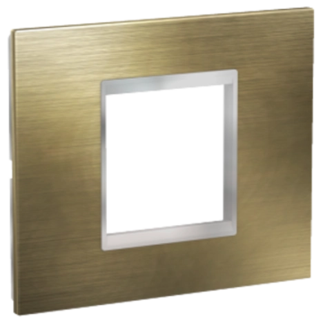  LMR7722038 LMR7722038  Easy Styl, dekorativni ram, 2 modula, bronzani Nijansa boje Bronze
Dopunske informacije
Materijal Inox
Broj modula 2 modula
Visina 86 mm
Dubina 9,5 mm
Širina 104 mm
Način pričvršćivanja Utično