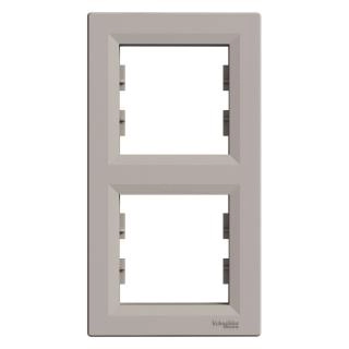  EPH5810269 EPH5810269 Asfora - vertikalni ram za 2 elementa, bronza Tip proizvoda ili komponente	
Dekorativni ram
Nijansa boje	
Bronzana
Tip pakovanja	
Pakovanje u kesicama
Dopunske informacije
Broj grupa	
2 gangs vertical
Materijal	
ABS (acrylonitrile butadiene-styrene): cover frame
Završna obrada	
Sjajno