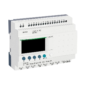 SR3B261B SR3B261B 16DI+10 relejnih, 24V AC programibilni relej Zelio Logic 