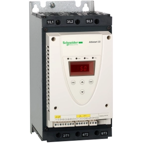  ATS22D62Q ATS22D62Q Soft starter-ATS22-kontrolni napon 220V-napajanje 230V(15kW)/400...440V(30kW) Soft starter-ATS22-kontrolni napon 220V-napajanje 230V(15kW)/400...440V(30kW). tip proizvoda ili komponente: soft starter - namena proizvoda: asinhroni motori - specifične primene proizvoda: pumpe i ventilatori - broj faza mreže: trofazne - tip pokretanja: pokretanje sa kontrolom momenta (struja ograničena na 3.5 In).