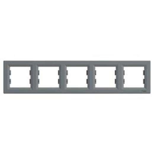  EPH5800562 EPH5800562 Horizontalni ram 5 elemenata, čelik Tip proizvoda ili komponente	
Dekorativni ram
Nijansa boje	
Boja čelika
Tip pakovanja	
Pakovanje u kesicama
Dopunske informacije
Broj grupa	
5 gangs horizontal
Materijal	
ABS (acrylonitrile butadiene-styrene): cover frame
Završna obrada	
Sjajno