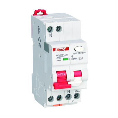  HDB9PLEN40C20S Autom. osigurač+diferenc. zaštita 6kA 1P+N C 20A 30mA Himel  