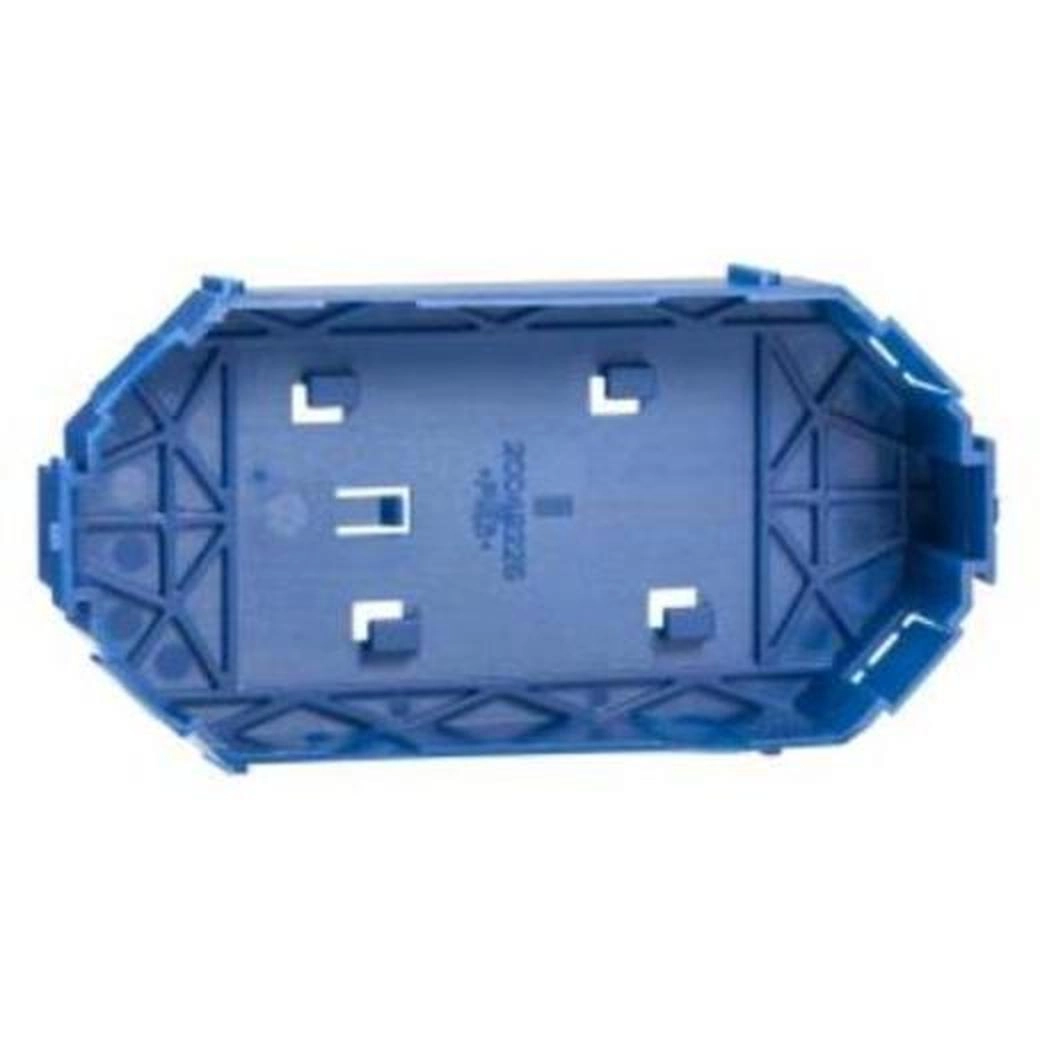  ISM50800 ISM50800 OptiLine 45 - dozna - 2 uska/1 široki element Grupa proizvoda	
OptiLine
Kablovski instalacioni sistem	
Podne kutije
product type	
Dozna
Tip poda	
Dupli pod
Pod sa šupljinama
Betonski pod
Oblik podne kutije	
Pravougaona
Kvadratna
colour	
Plava (RAL 5003)
quantity package 1 / unit	
10 delova
Dopunske informacije
suitable for	
Za 1-2 utičnice
Broj modula	
2 modula
product material	
PA6
Dužina	
126 mm
Visina	
23 mm
Širina	
64 mm