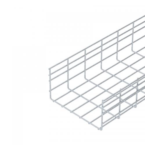  6001442 Mrežasti nosač kablova 6001442 55x100x3000mm, VxŠxD, cena za 1m, galvanizovan Mrežasti nosač kablova GR-Magic®

Magnetna zaštita bez poklopca 15 dB, sa poklopcem 25 dB.
Tačni podaci o UL-klasifikaciji nalaze se ud odgovarajućoj dozvoli.

Mrežasti nosač kablova sa fazoniranom spojnicom bočne visine 55 mm.

Za mrežaste nosače kablova nisu potrebni dodatni vezni elementi, oni se jednostavno uglave jedan u drugi. Dimenzije otvora na mreži iznose 50 x 100 mm (izuzetak GRM 55/50 = 20 x 100 mm).
Opis površine F = pocinkovane žice prema DIN EN 10244/2 (debljina oko 10 µm) 
