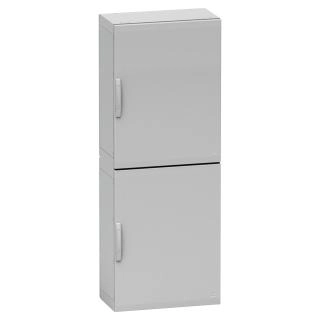  NSYPLA2074G NSYPLA2074G Slobodnost. poliest. orman PLA kompletno zaptiven VŠD2000x750x420 IP65 Tip proizvoda ili komponente	
Pogodan orman
Version	
PLA
Nominal height	
2000 mm
Nominal width	
750 mm
Nominal depth	
420 mm
Montaža ormana	
Slobodnostojeći
Sastav uređaja	
1 gornji deo
1 deo dna ormana
2 bočni deo
1 rear panel
2 door
Dopunske informacije
Tip kućišta	
Zatvoreni gornji i donji deo - delovi za sastavljanje sa bočnim stranama
Tip vrata	
Ravna prednji deo
Broj vrata	
2 vrata
Otvaranje vrata	
Reversible (120 °)
Tip brave	
Zaključavanje u 4 tačke, 5 mm dvostruki prorez
Dostupnost za operacije	
Zadnji deo
Prednji deo
Odvojivi delovi	
Vrata sa šarkama
Zadnji panel sa elementom za fiksiranje
Materijal	
Polyester reinforced with fibreglass
Boja	
Grey (RAL 7035) 