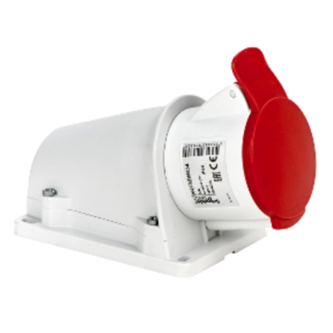 PKF32W434 PKF32W434 PratiKa utičnica - vijčana - pod uglom - 32A - 3P + E - 380...415 V AC -nadzidna