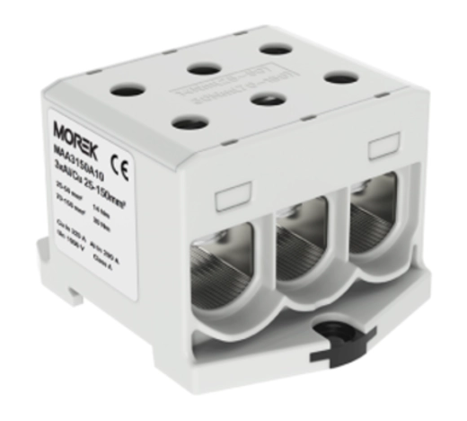 MAA3150A10 OTL150-3 3xAl/Cu 25-150mm2 siva 1000V stezaljka univerzalna 1P trostruka