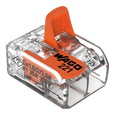 221-612 221-612 Wago klema utična 2x(0,5-6mm2) polugom