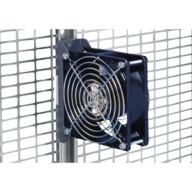  NSYCVF170M230 NSYCVF170M230 Climasys ventilator 170 m3/h, 230V bez izlazne rešetke Tip proizvoda ili komponente	
Ventilator
Kompatibilnost grupe proizvoda	
P
Flow rate	
Slobodan protok: 170 m3/h pri 50 Hz
Naponski ulaz	
230 V 50/60 Hz
Dopunske informacije
Absorbed power	
17 W
Noise level < at	
41 dB
Visina	
119 mm spoljašnja:
Širina	
119 mm spoljašnja:
Dubina	
38 mm spoljašnja:
Masa proizvoda	
0,82 kg
Materijal	
Zaštitnu rešetku: čelik
Sastav uređaja	
1 aksijalni motor
2 zaštitna rešetka: na prednjim i zadnjim površinama
1 montažni ram 