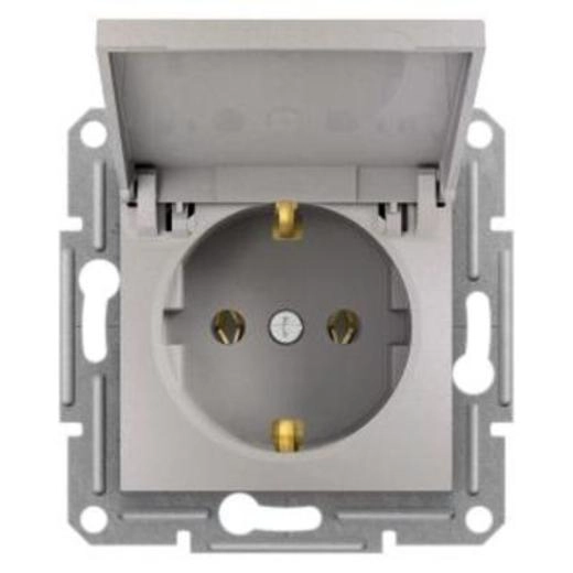  EPH3100169 EPH3100169 Asfora - jednostruka utičnica sa uzemlj. sa strane sa poklopcem, bez rama,bronza Tip proizvoda ili komponente	
Utičnica
Opis standarda utičnice	
Uzemljenje sa strane
Konfiguracija polova utičnice	
2P + E
Prezentacija uređaja	
Mehanizam sa montažnim ramom
Dodatne informacije	
Poklopac
Nijansa boje	
Bronzana
Tip pakovanja	
Pakovanje u kesicama
Dopunske informacije
Broj utičnica	
1
Montaža uređaja	
Ugradno
Opseg snage	
3680 W
Nazivna struja	
16 A pri 250 V AC
Povezivanje - priključci	
Vijčani priključci