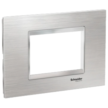  LMR7763038 LMR7763038  Easy Styl, dekorativni ram, 3 modula, srebrni Nijansa boje Srebrna
Dopunske informacije
Materijal Inox
Broj modula 3 modula
Visina 86 mm
Dubina 9,5 mm
Širina 126 mm
Način pričvršćivanja Utično