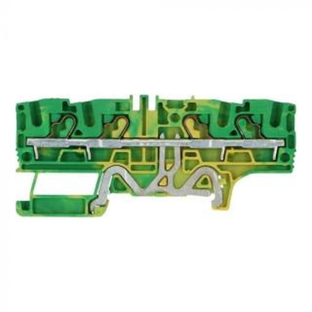  EFCE420 EFCE420 Ubodna dvostruka redna klema EFCE.4/2+2 žuto-zel. 4 mm² Cabur  