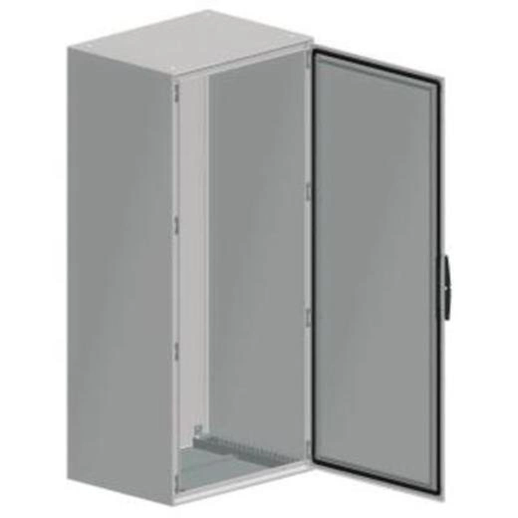  NSYSM18830 NSYSM18830 Spacial SM kompaktni orman bez montažne ploče - VŠD1800x800x300 mm Tip dodatnog instalacionog pribora	
Slobodnostojeći
Sastav uređaja	
1 body
1 cable gland plate
1 sistem za zabravljivanje sa ručicom: vrata
4 držač montažne ploče
1 vrata
Odvojivi delovi	
Vrata sa zavrtnjima bez matice šarku
Nosač montažne ploče sa zavrtnjima bez matice
Nazivna visina ormana	
1800 mm
Nazivna širina ormana	
800 mm
Nazivna dubina ormana	
300 mm
Dopunske informacije
Broj vrata	
Prednji deo: 1 vrata
Otvaranje vrata	
Reversible (120 °)
Tip vrata	
Ravna
Tip zaključavanja	
Zaključavanje u 4 tačke, ručica sa umetkom 5 mm dvostruki prorez
Tip kućišta	
Kućište iz jednog dela sa zavarenim zadnjim panelom
Prednji deo formira čvrst ram sa zavarenim uglovima
Opis montažne ploče	
Bez montažne ploče
Tip uvodne ploče	
Standardna
Kablovski uvod	
1 uvod
Materijal	
Kućište: čelična ploča
Vrata: čelična ploča
Šarku: zamak
Obrada površine	
Epoksi poliester prah 