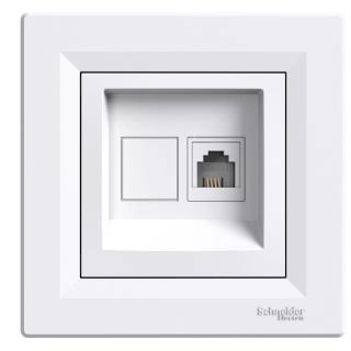  EPH4100121 EPH4100121 Asfora - jednostruka telefonska utičnica - RJ11 bela Schneider Electric Asfora RJ11 pojedinačna telefonska utičnica EPH4100121 u beloj boji je kompletan proizvod. Pričvršćivanje se obavlja kukicama. Dimenzija ove telefonske utičnice je 83 mm, 83 mm i 38 mm, a izbočeni deo je 9 mm. Dostupna je montaža u ravni, tako da se njena kutija može uvući u površinu. Površina uređaja je sjajna, pruža elegantan i vrhunski osećaj u sobi. Povezivanje ove telefonske utičnice se obavlja putem vijčanih priključaka. Ova telefonska utičnica dostiže stepen zaštite IP20 protiv čvrstih predmeta i tečnosti. Izrađena od ABS materijala (akrilonitril butadien-stiren), ova telefonska utičnica je vrlo pouzdana i otporna. Materijal provodnika unutar proizvoda je bakar što ga čini pouzdanijim. Pošto je ekološka, ova telefonska utičnica je takođe zeleni Premium proizvod. Ne sadrži živu, kao ni teške metale, pošto stalno vodimo računa o životnoj sredini. Pored toga, ova telefonska utičnica je posebno dizajnirana za stambene, male 