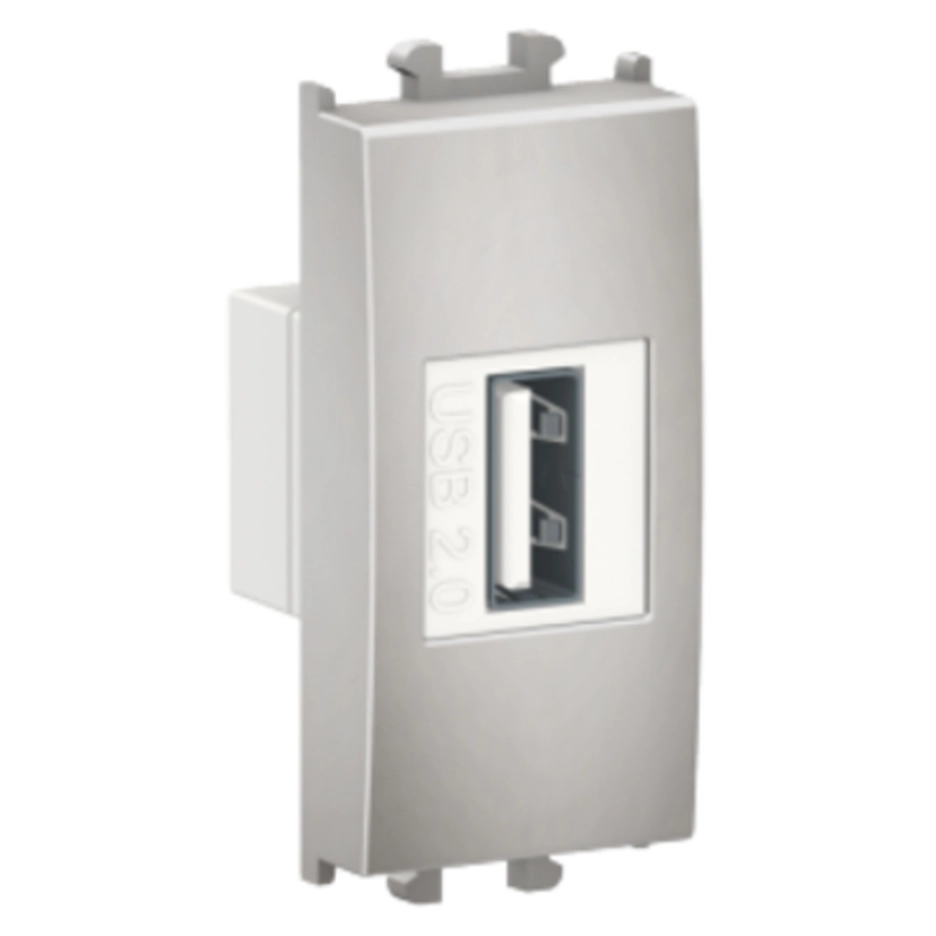  LMR9810004 LMR9810004 Easy Styl, komunikaciona utičnica, USB, 1 modul, srebrna Tip proizvoda ili komponente	
Komunikacione utičnice
Tip priključka	
USB
Prezentacija uređaja	
Mehanizam
Broj modula	
1 modul 