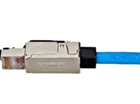  HSISR6SI3A HSISR6SI3A Konektor RJ45 Cat.6a,STP,za inst.kabl,AWG26-23,ravan AWG 26/7 - 23/7, AWG 26/1 - 23/1 EAN-Code	9004840499025
Neto dužina	55,30mm
Neto širina	13,80mm
Neto visina	15,00mm
Min. temperatura okoline	-10°C
Maks. temperatura okoline	60°C
Neto težina	0,02kg
Standard	ISO/IEC 11801, Category 6A
ANSI/TIA-568-C.2, Category 6A
Electrical insulation resistance	500MΩ min. @100VDC
Dielectric withstanding voltage	1000VDC or AC peak
Contact - contact	1500VDC or AC peak
PoE	4PPoE (100W)
Wire Gauge	AWG26/7 - 23/7, AWG26/1 - 23/1
Cable routing	straight (180°)
Tip priključka	IDC terminal
Housing	Zinc-alloy fully shielded
Pins	Phosphor-bronze alloy, plated with 50μ-inch Au
IDC	Phosphor-bronze alloy, plated with 100μ-inch Sn
Max. pulling force on the cable	50
Plugging cycles	750
IP stepen zaštite	IP20
Pakovanje	Single packed in Polypack
- assembly instructions included
Pribor	RJ45 utikač za instalacione kablove
Schrack jed. pak.	1 kom, 70 kom, 280 kom 