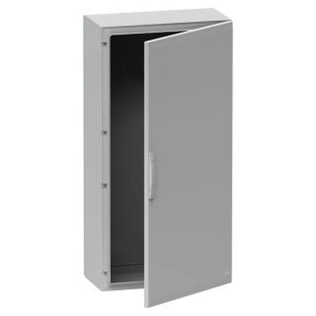  NSYPLA1074G NSYPLA1074G Slobodnostojeći poliest. orman PLA kompletno zaptiven VŠD1000x750x420 IP65 Tip proizvoda ili komponente	
Pogodan orman
Version	
PLA
Nominal height	
1000 mm
Nominal width	
750 mm
Nominal depth	
420 mm
Montaža ormana	
Slobodnostojeći
Sastav uređaja	
1 gornji deo
1 deo dna ormana
2 bočni deo
1 rear panel
1 vrata
Dopunske informacije
Tip kućišta	
Zatvoreni gornji i donji deo - delovi za sastavljanje sa bočnim stranama
Tip vrata	
Ravna prednji deo
Broj vrata	
1 vrata
Otvaranje vrata	
Reversible (120 °)
Tip brave	
Zaključavanje u 4 tačke, 5 mm dvostruki prorez
Dostupnost za operacije	
Prednji deo
Zadnji deo
Odvojivi delovi	
Vrata sa šarkama
Zadnji panel sa elementom za fiksiranje
Materijal	
Polyester reinforced with fibreglass
Boja	
Grey (RAL 7035)