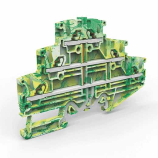  EFTE200 EFTE200 Ubodna trospratna redna klema EFTE.2 žuto/zelena 2,5 mm²  
