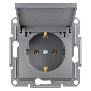  EPH3100162 EPH3100162 Asfora - jednostruka utičnica sa uzemlj. sa strane sa poklopcem, bez rama, čelik Tip proizvoda ili komponente	
Utičnica
Opis standarda utičnice	
Uzemljenje sa strane
Konfiguracija polova utičnice	
2P + E
Prezentacija uređaja	
Mehanizam sa montažnim ramom
Dodatne informacije	
Poklopac
Nijansa boje	
Boja čelika
Tip pakovanja	
Pakovanje u kesicama
Dopunske informacije
Broj utičnica	
1
Montaža uređaja	
Ugradno
Opseg snage	
3680 W
Nazivna struja	
16 A at 250 V AC
Povezivanje - priključci	
Vijčani priključci