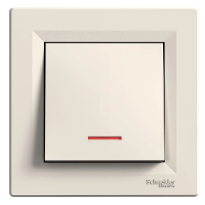  EPH1400323 EPH1400323 Asfora - jednopolni prekidač -10AX vijčani priključci,indikatorska lampica, bež Tip proizvoda ili komponente	
Prekidač
Prezentacija uređaja	
Kompletan proizvod
Tip opterećenja	
Load for energy saving lamps with ballast: 100 W
Nijansa boje	
Krem
Tip pakovanja	
Pakovanje u kesicama
Dopunske informacije
Montaža uređaja	
Ugradno
Funkcija prekidača	
Jednopolni izborni
Broj prekidača	
1
Lokalna signalizacija	
LED
Opseg snage	
2300 W
Nazivna struja	
10 AX at 250 V AC
Povezivanje - priključci	
Vijčani priključci 