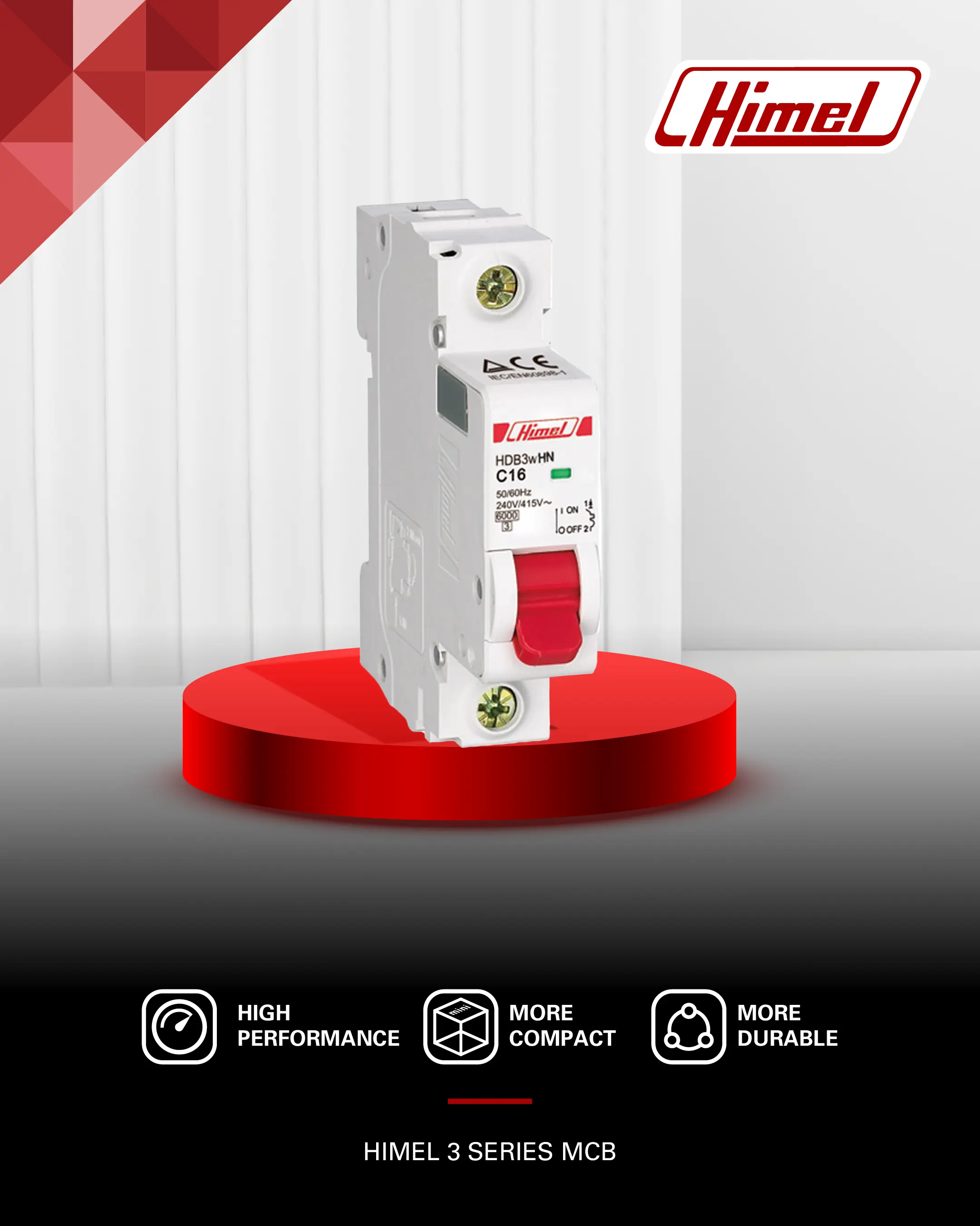 Himel automatski osigurači MCB za zaštitu instalacija